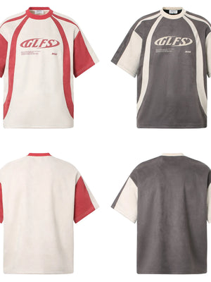 Men's Contrast Raglan Short Sleeve T-Shirt