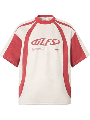 Men's Contrast Raglan Short Sleeve T-Shirt