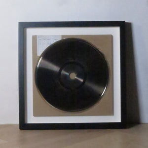 Mother Vinyl Plate Framed