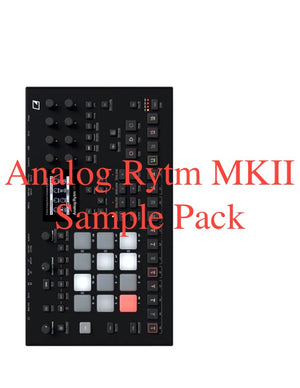 ALL WAV — Raw Drum & Synth Sample Pack - Analog Rytm MKII Custom Sample Pack