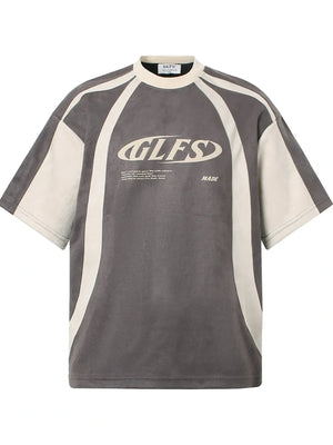 Men's Contrast Raglan Short Sleeve T-Shirt