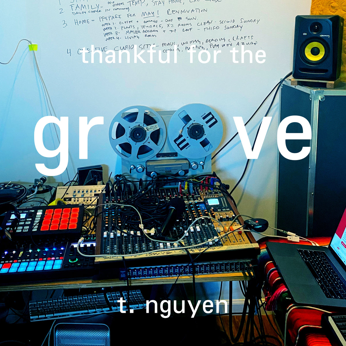 Thankful For The Groove by T. Nguyen, OOP022DA cover art